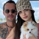 Marc Anthony y Nadia Ferreira