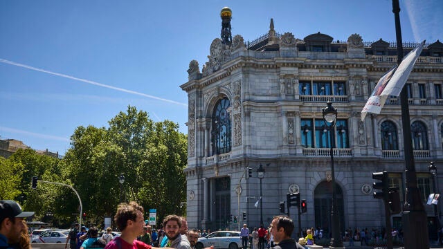 Fachada del edificio del Banco de España 23 04 2023