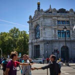 Fachada del edificio del Banco de España 23 04 2023
