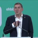 Otegi dice que la renuncia del alcalde de Bermeo muestra que "en eso EH Bildu también es diferente"