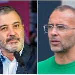Jaume Collboni, alcalde de Barcelona, y Óscar Cornejo, fundador de La fábrica de la tele