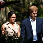 Meghan Markle y el príncipe Harry en una imagen de archivo