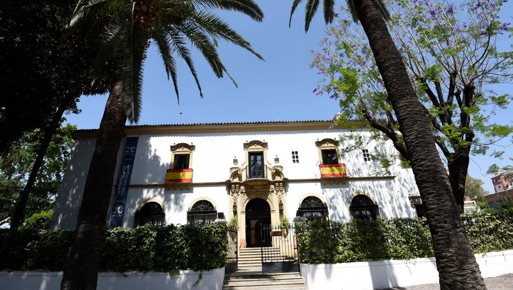 Fachada del Pabellón de Estados Unidos de la Exposición Iberoamericana de 1929, sede de la Fundación Madariaga