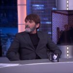 Los actores Fernando Tejero y José Manuel Poga en el plató de 'El Hormiguero'