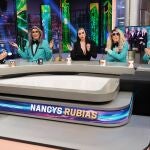 Las Nancys Rubias en el plató de 'El Hormiguero'