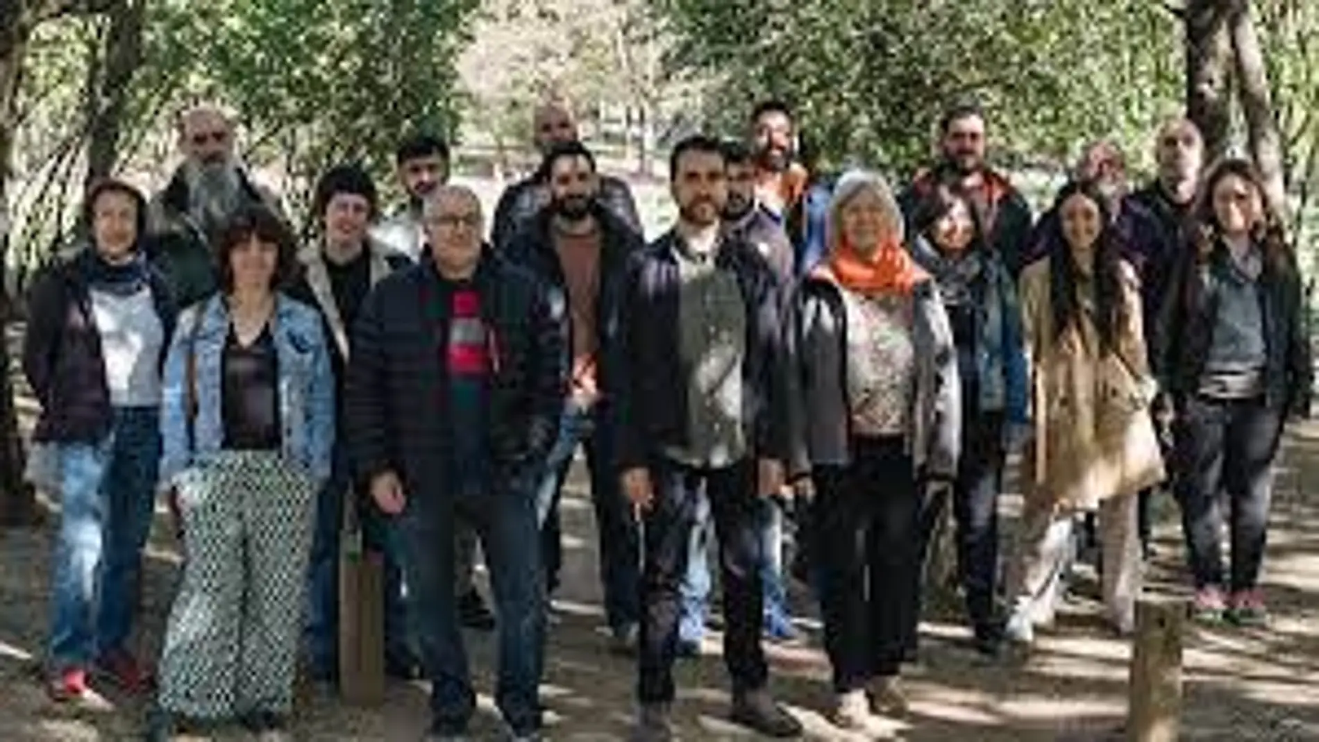 El grupo de la CUP en Ripoll