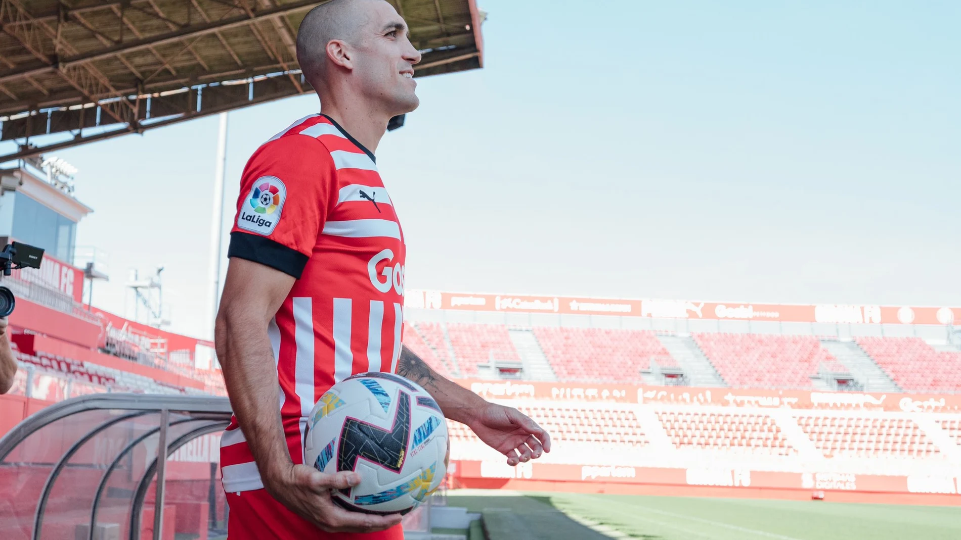 Oriol Romeu con el Girona