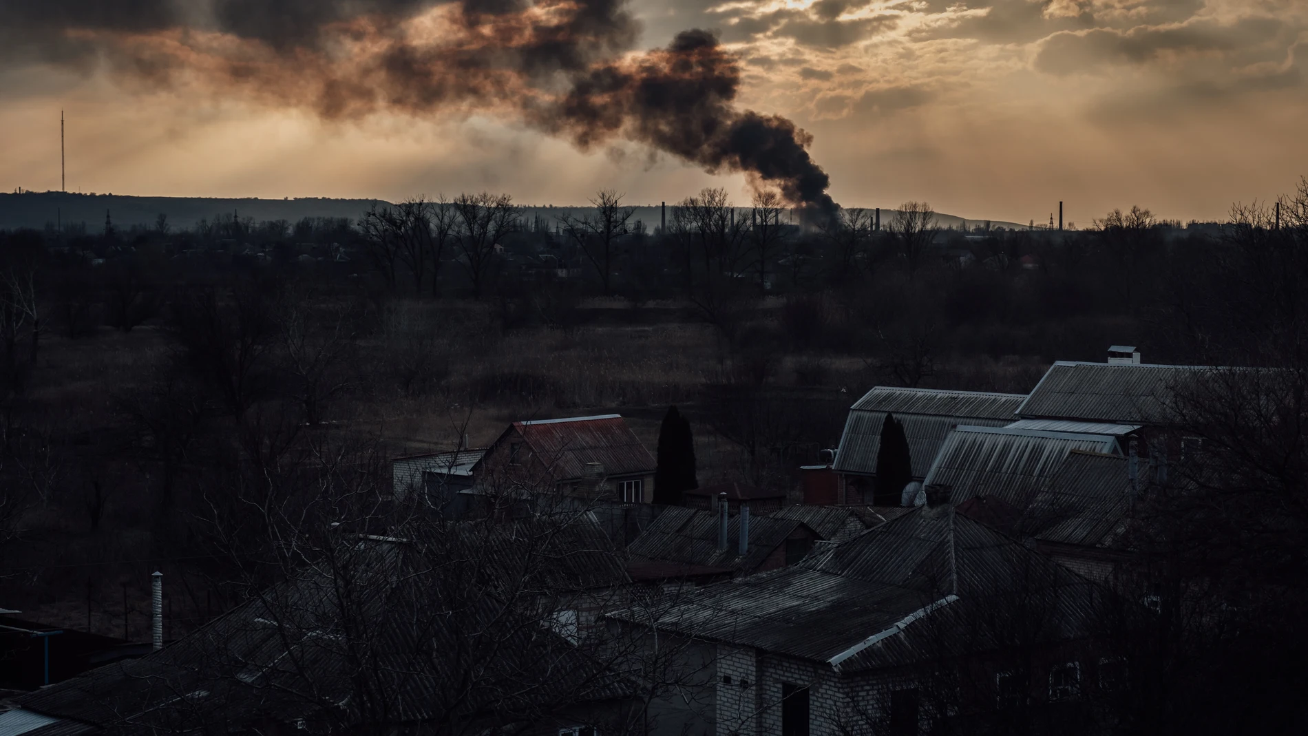 March 10, 2023, Donbass, Ukraine: A Russian missile just bombed a military base in Sloviansk on 10 March 2023. (Foto de ARCHIVO) 10/03/2023