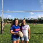 Paula Hernández y Rocío Rodera son piliers del Club de Rugby Majadahonda