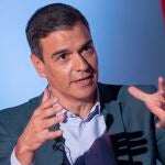 El presidente del Gobierno y candidato del PSOE a las elecciones generales del 23 de julio, en un acto en Ferraz