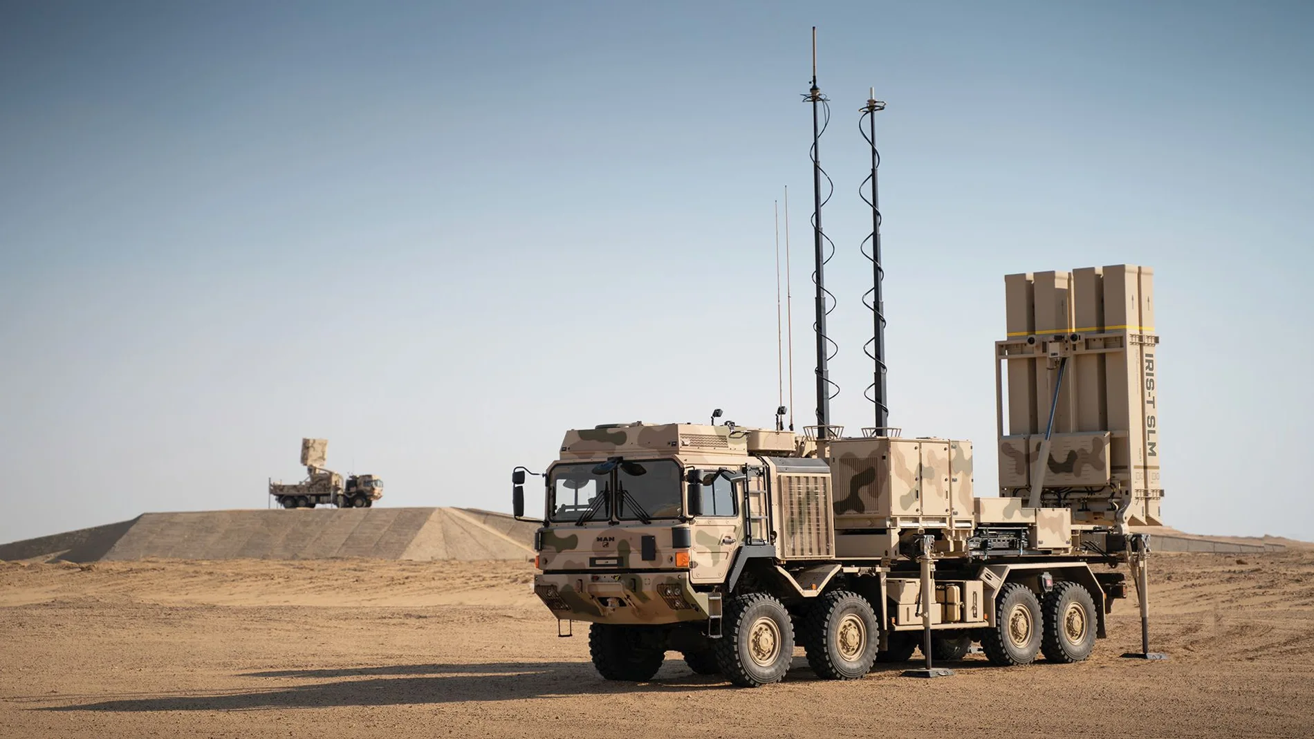 Sistema IRIS-T SLM con radar