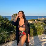 El posado en bikini de Vicky Martín Berrocal en Ibiza.