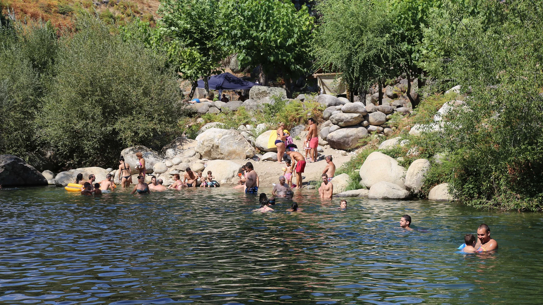 Piscina natural de la provincia de Ávila