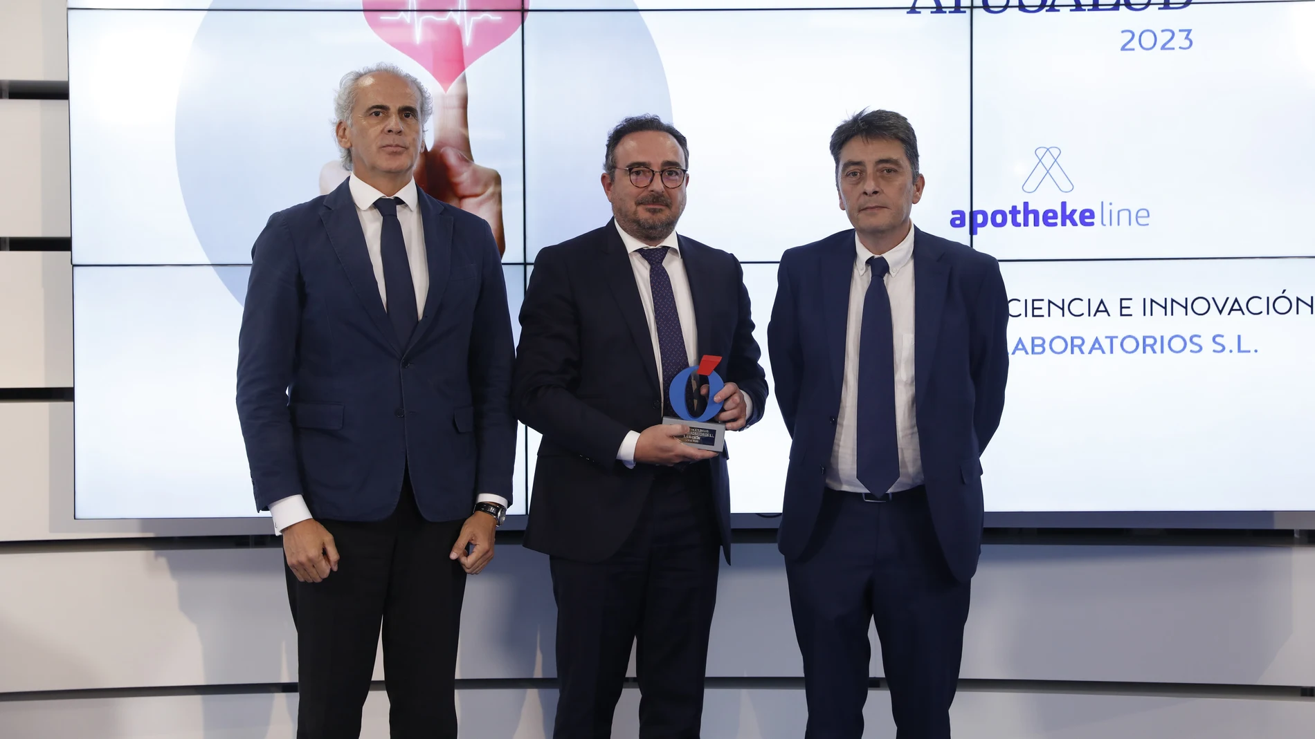 Enrique Ruiz Escudero, Rafael Rivero González y Sergio Alonso