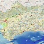 Mapa de Andalucía 
