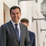 El presidente de Andalucía, Juanma Moreno