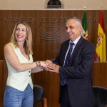 María Guardiola formaliza con Vox su acuerdo para el Gobierno de coalición en Extremadura