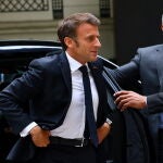 French President Macron holds a new crisis meeting after third night of riots, in Paris