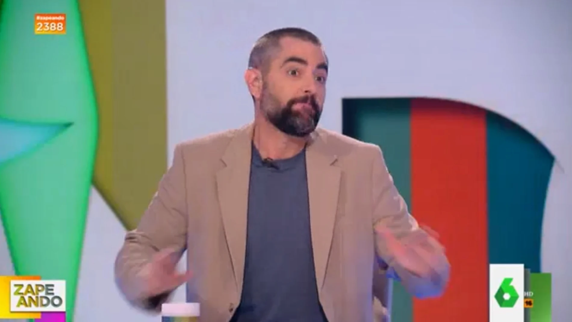 Dani Mateo en "Zapeando"