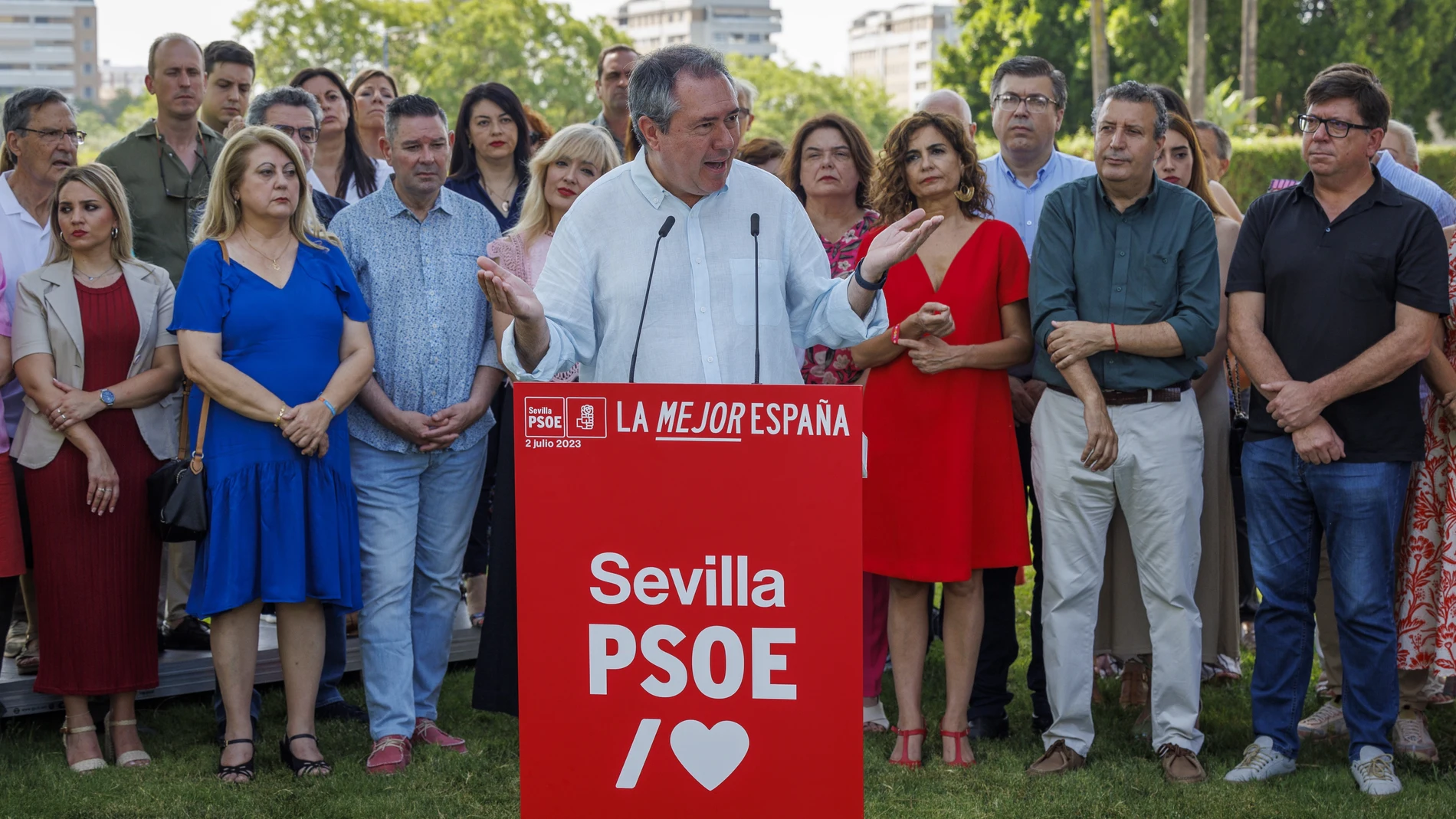 El secretario general del PSOE-A, Juan Espadas