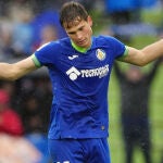 Juanmi Latasa con el Getafe