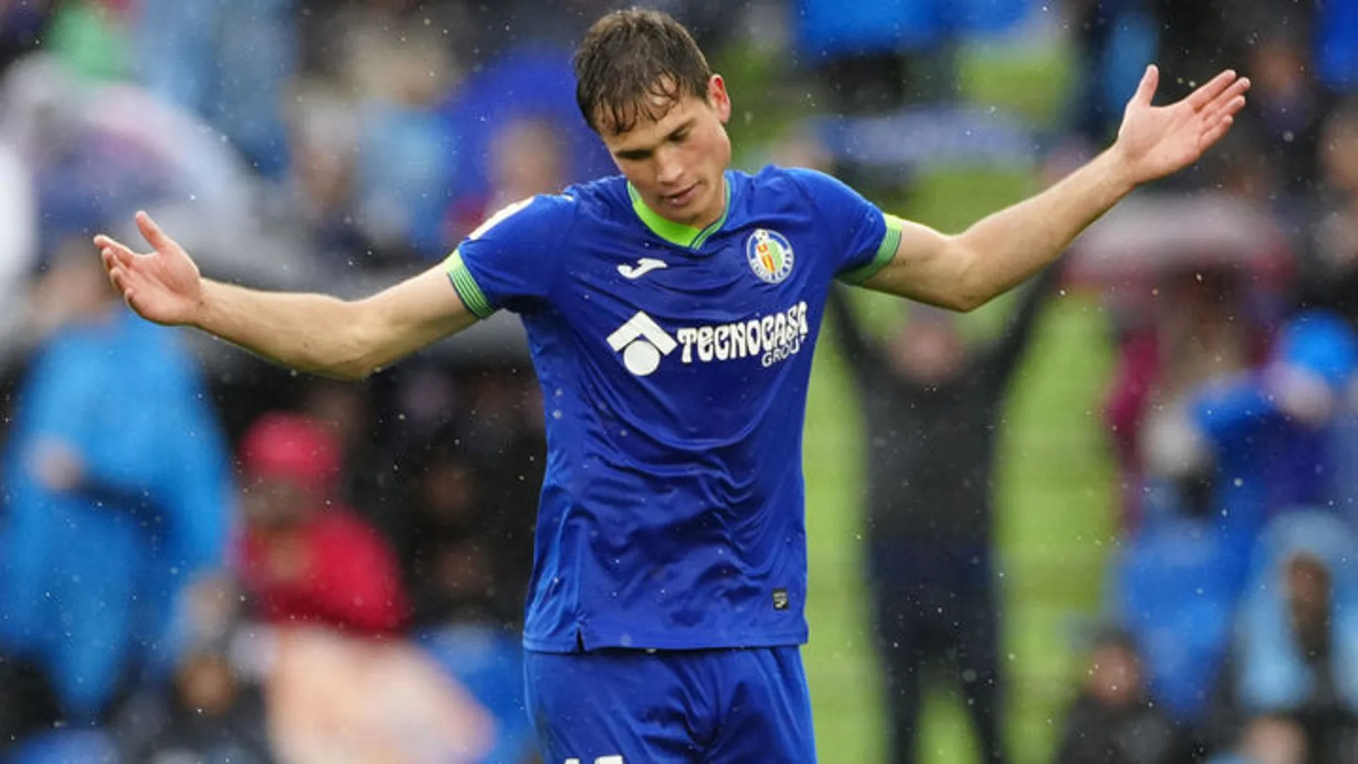 Juanmi Latasa con el Getafe