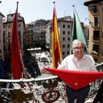 Luis Sabalza lanzará el cohete con el que arrancan los sanfermines