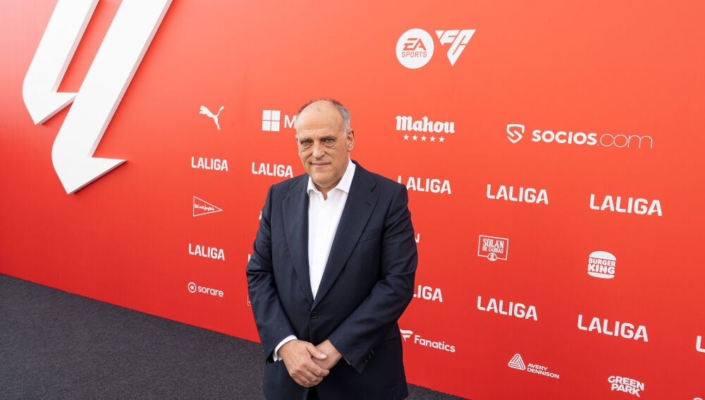 Javier Tebas, presidente de LaLiga EA Sports