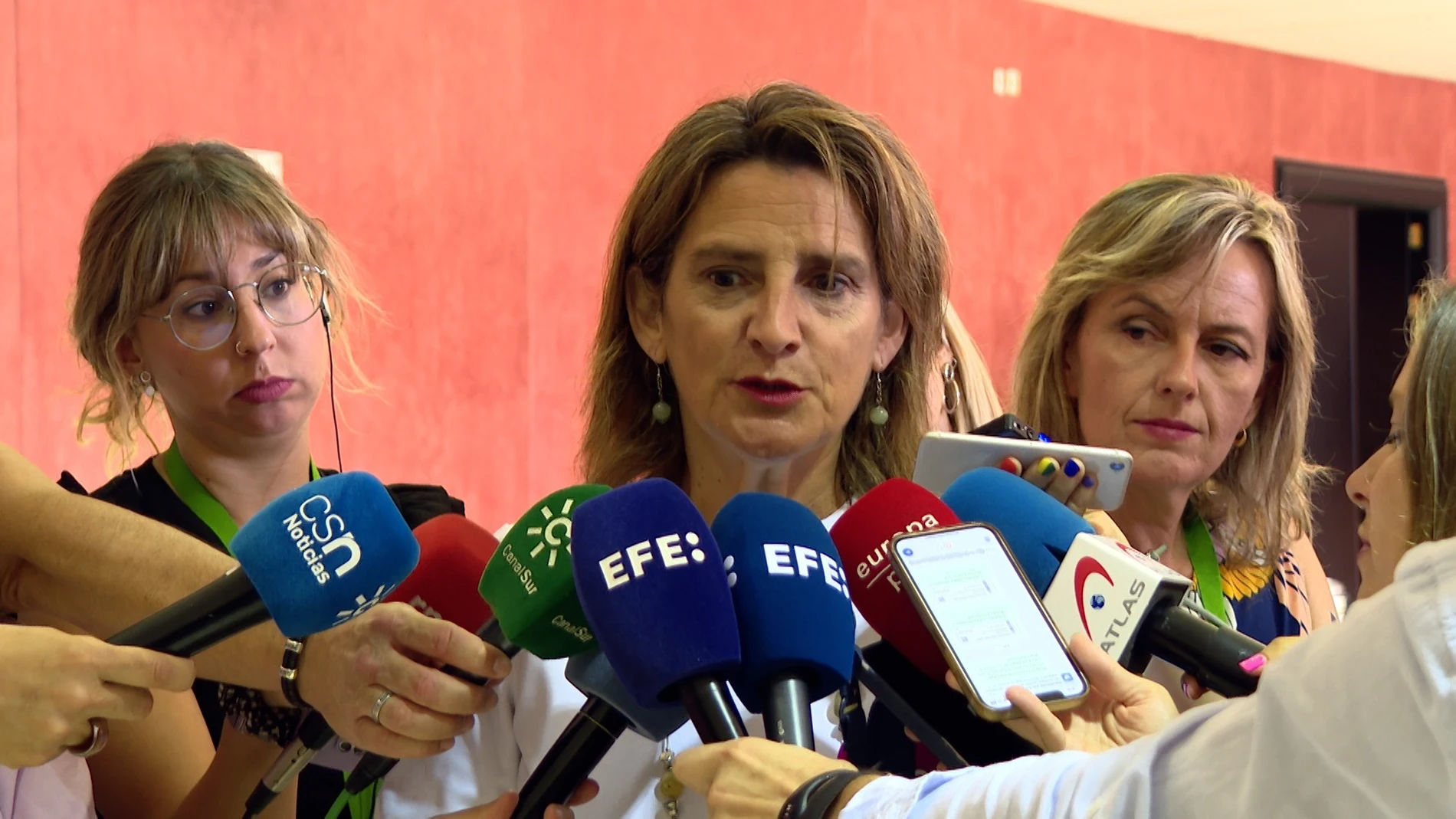La ministra Ribera, en Sevilla