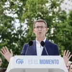 23J.- Feijóo dice que Tezanos "raya la malversación" con el CIS: "Cree que los ciudadanos no son inteligentes"