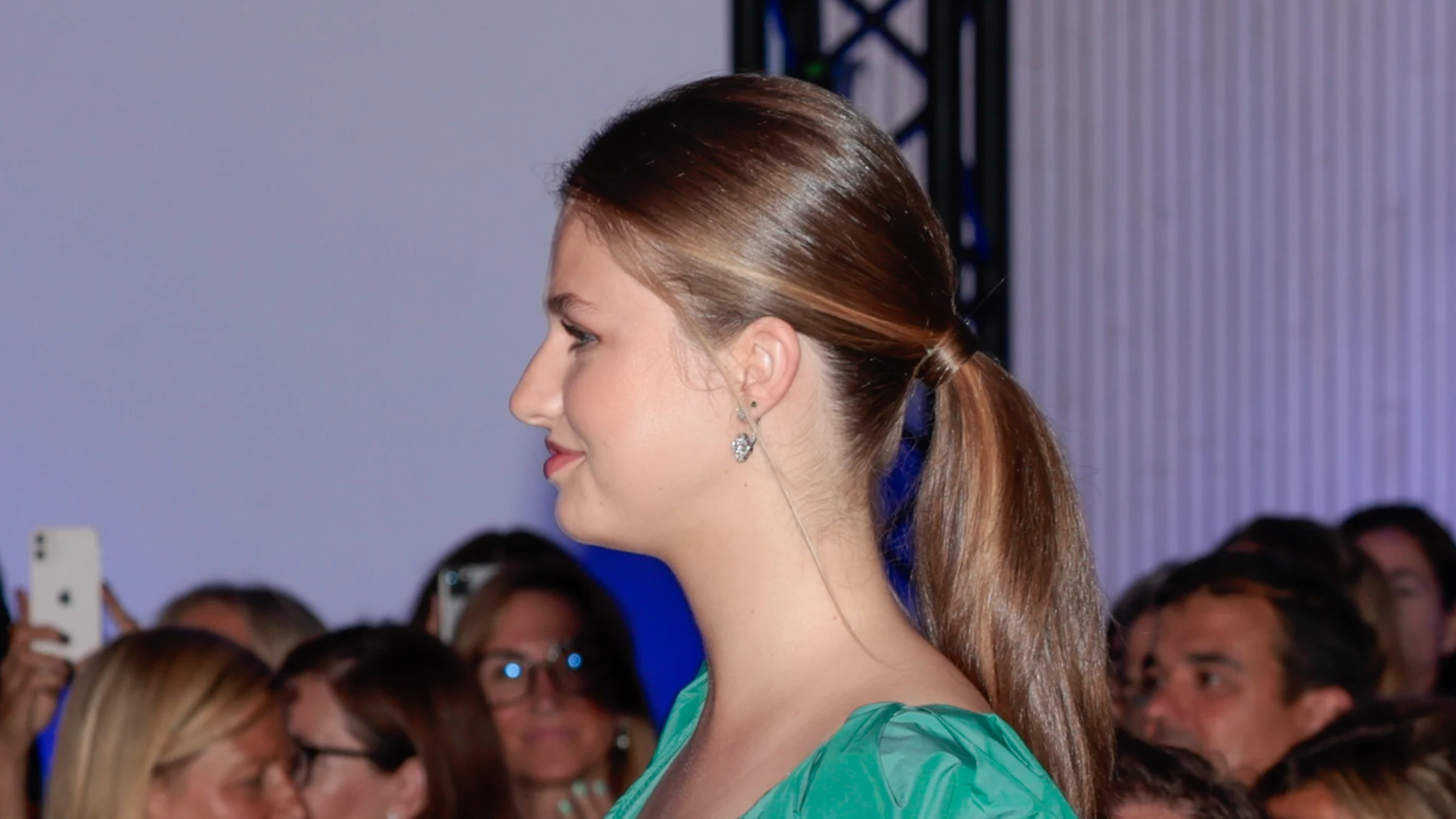 La Princesa Leonor en los Premios Princesa de Girona.