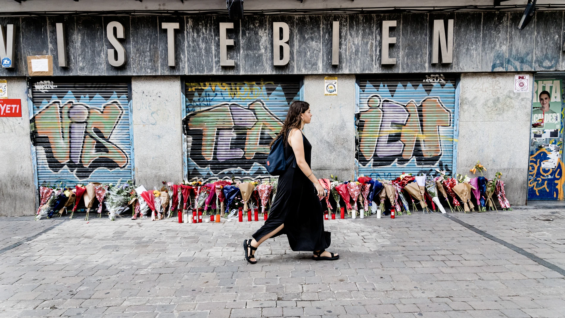 Espacio del crimen de Tirso de Molina (Madrid)