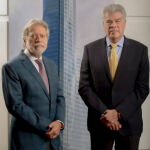 Luis Amodio, Presidente ejecutivo de OHLA (izq.), y Mauricio Amodio, Vicepresidente ejecutivo de la compañía