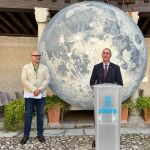 El alcalde de la ciudad, José Mazarías, junto con el Concejal de Cultura, Juan Carlos Monroy, presentan la propuesta cultural