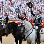 Corrida de rejones en la Feria del Toro