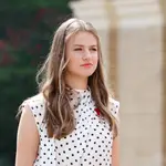 La Princesa Leonor en la Academia Militar de Zaragoza.