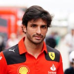 Carlos Sainz, piloto de Ferrari