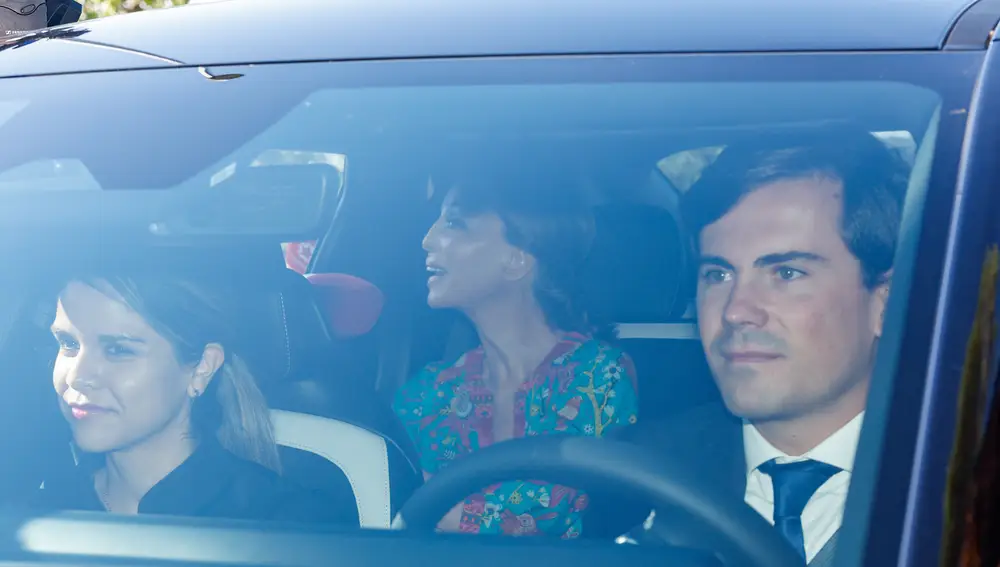 Isabel Preysler a su llegada a la boda.