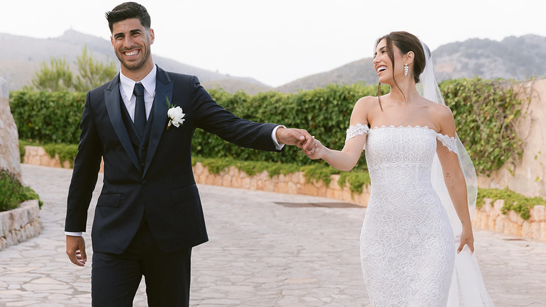 La boda de Marco Asensio y Sandra Garal.