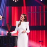 Eva González elige un vestido de Lorena Formoso en la final del programa