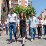 Isabel Díaz Ayuso visita Aranda de Duero (Burgos)