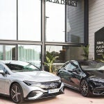 Vivir el Mediterr&aacute;neo sobre un Mercedes EQS 580