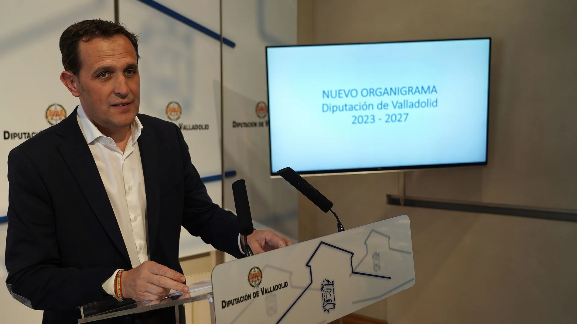 Conrado Íscar, presidente de la Diputación de Valladolid