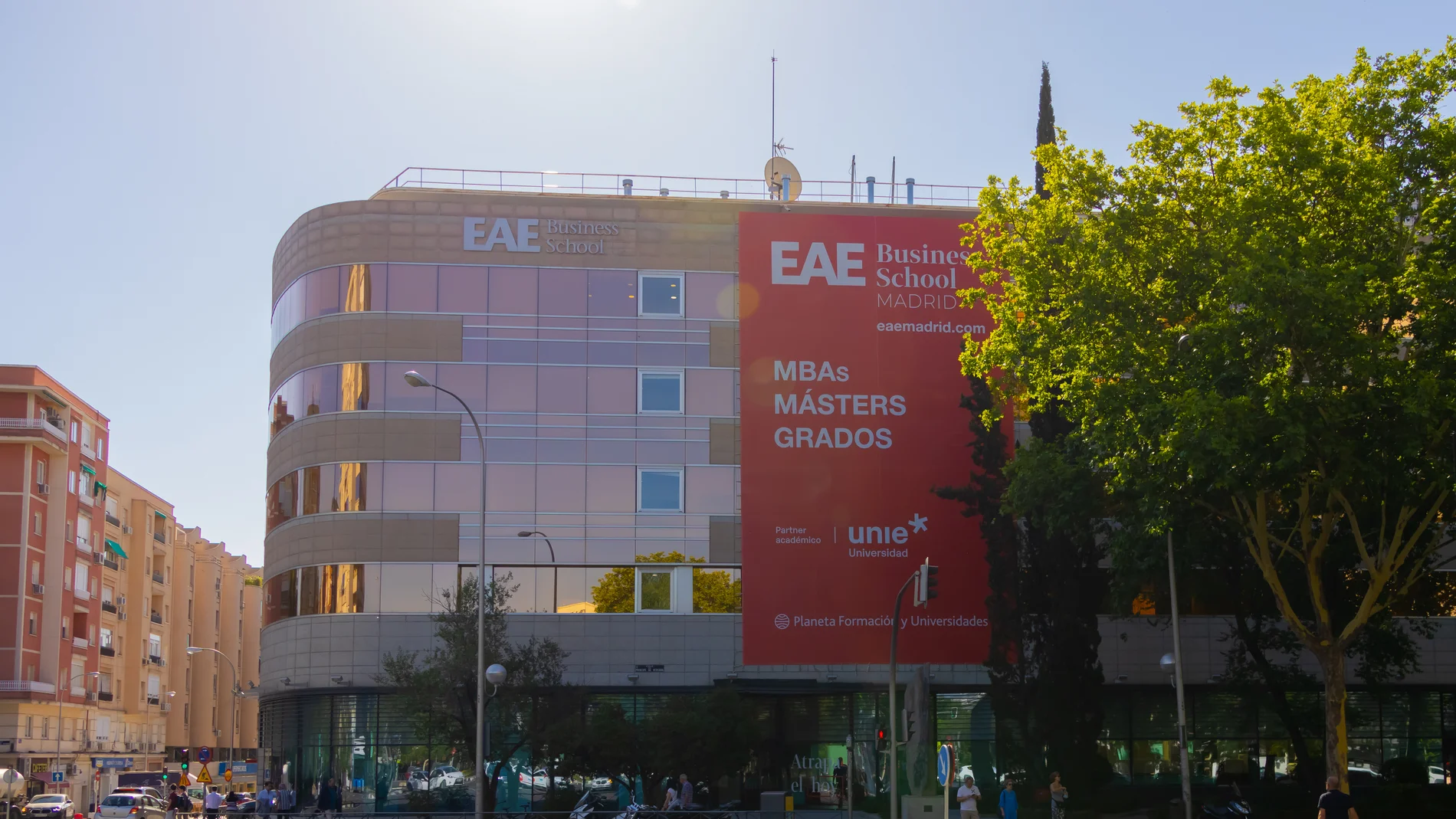Edificio del EAE Business School Madrid