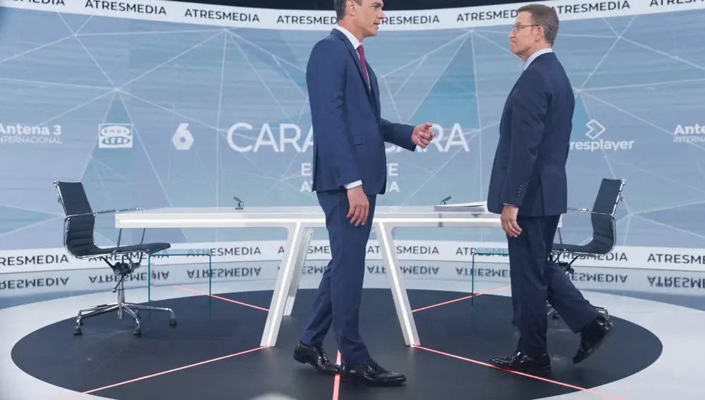 Cara a Cara entre Sánchez y Feijóo