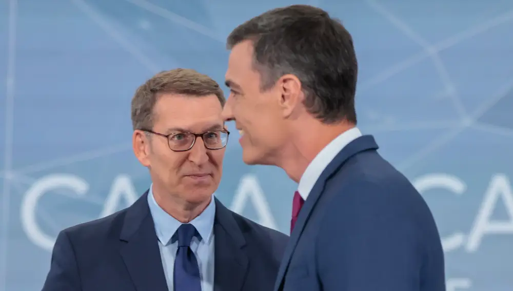 Debate de Pedro Sánchez y Alberto Núñez Feijóo