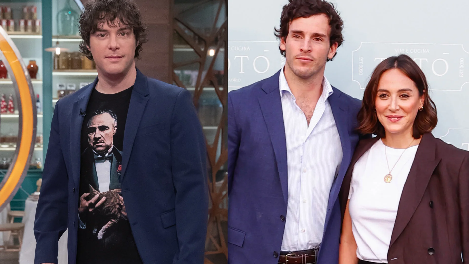 Montaje de Jordi Cruz, Tamara Falcó e Íñigo Onieva