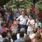 El líder del PP, Alberto Núñez Feijóo en un acto de campaña en Ciudad Real 