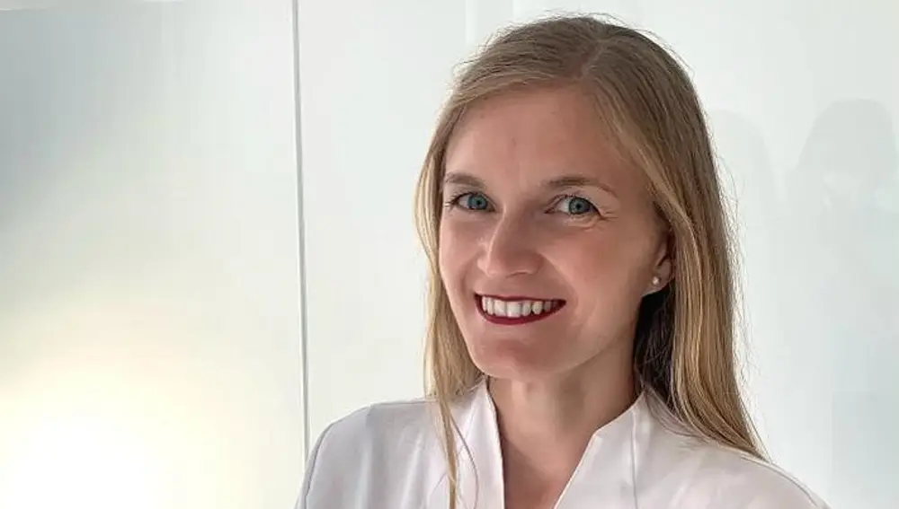Conchi Martínez, trabajadora social en la residencia CleceVitam Carmen Conde de Cartagena (Murcia).