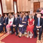 Ángeles Armisén, presidenta de la Diputación de Palencia junto a su equipo